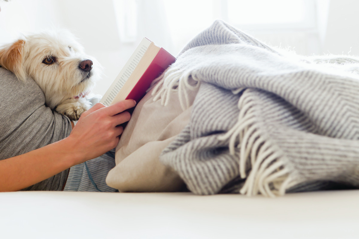 Reading with Dog