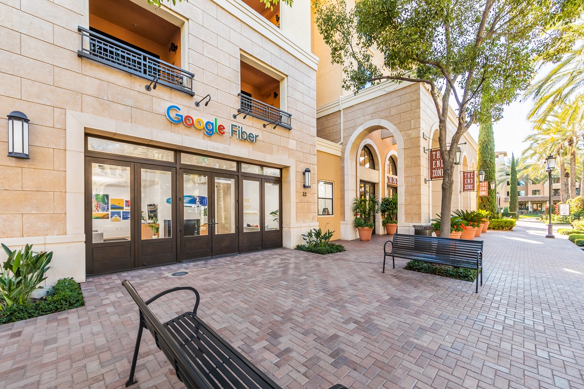 Google Fiber Storefront in Irvine