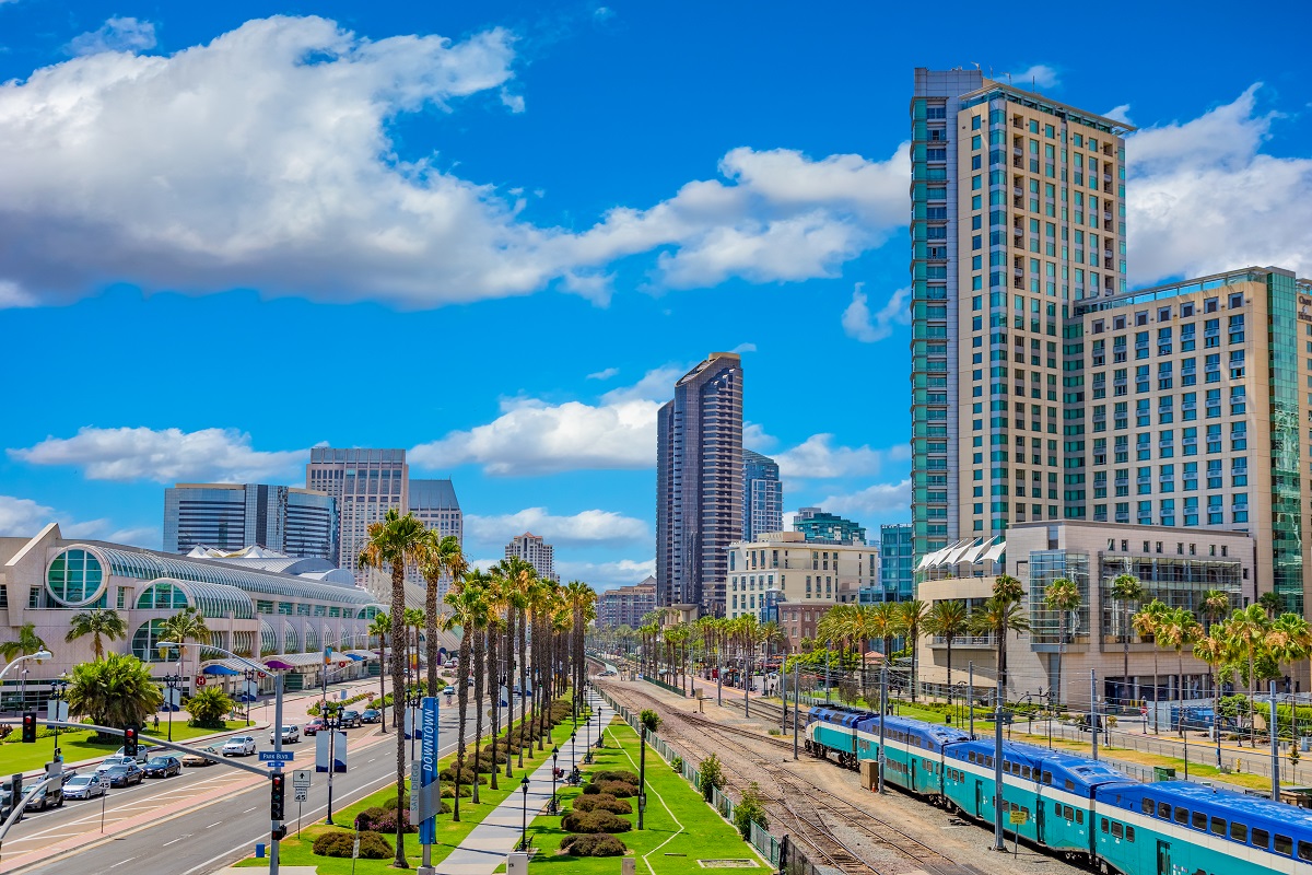 Downtown San Diego Public Transportation