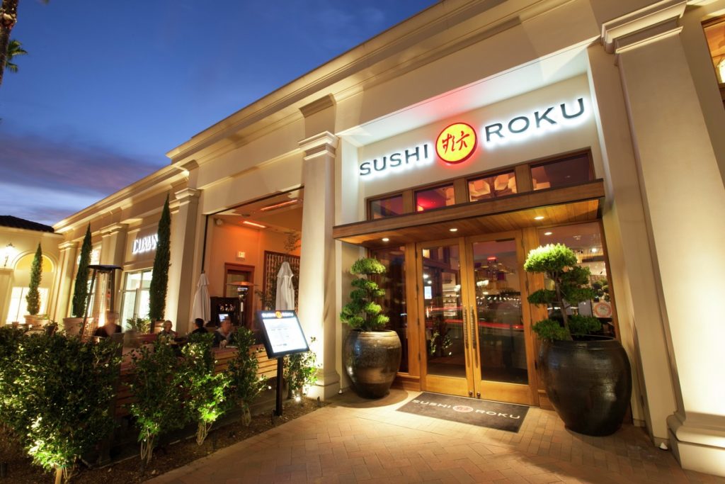 Sushi Roku at Fashion Island