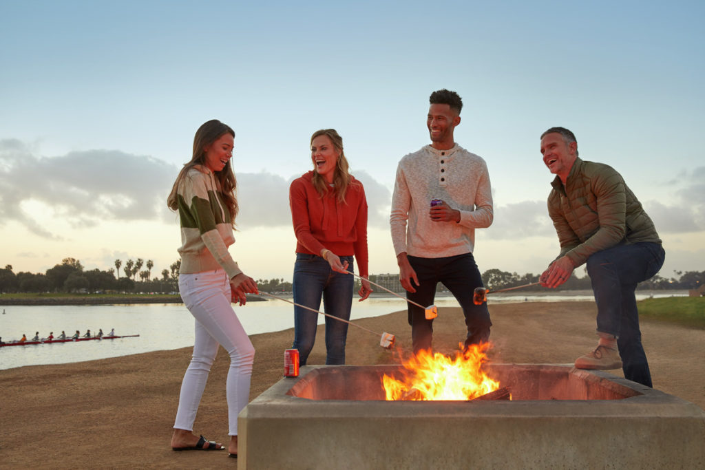 Beach Bonfire, Mission Bay