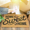 Home sweet home mat