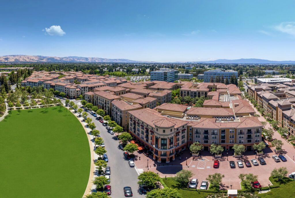 Crescent Village Apartment Home aerial view