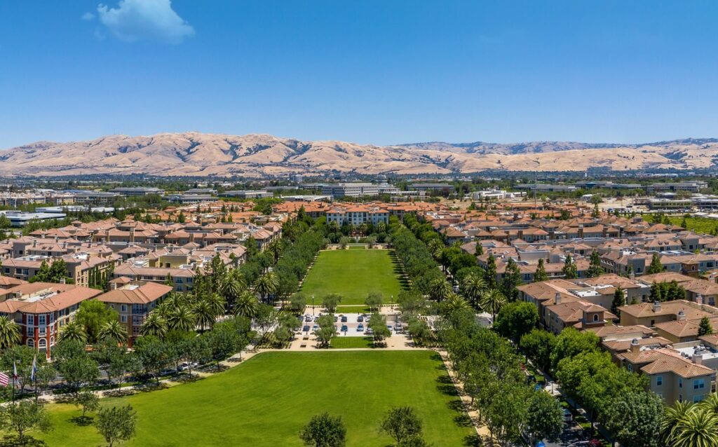 North Park aerial view