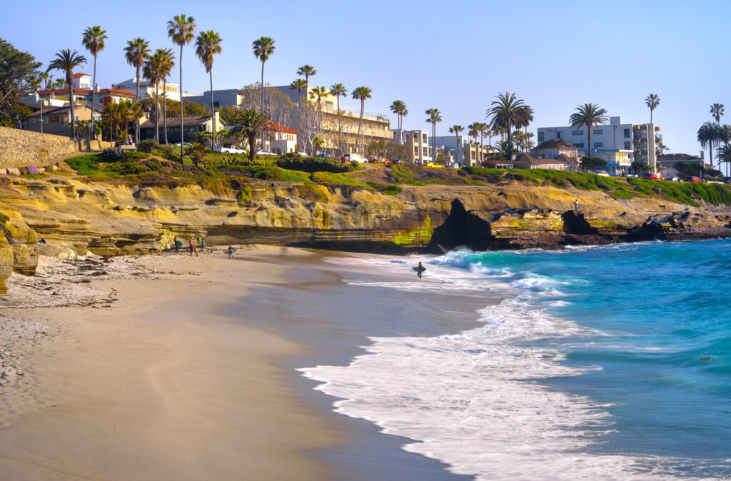 La Jolla beach