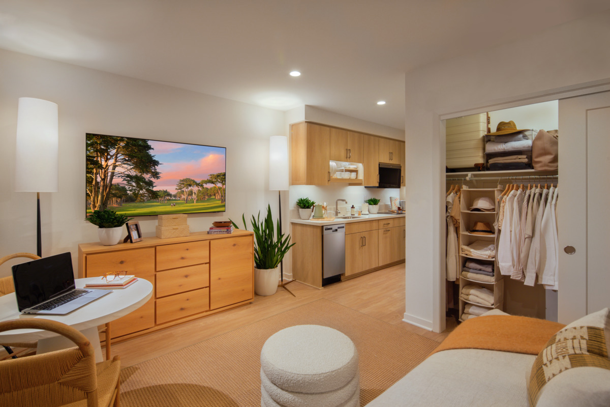 Interior view of Meridian Apartment home