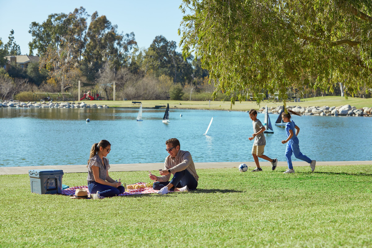 People enjoying William Mason Park
